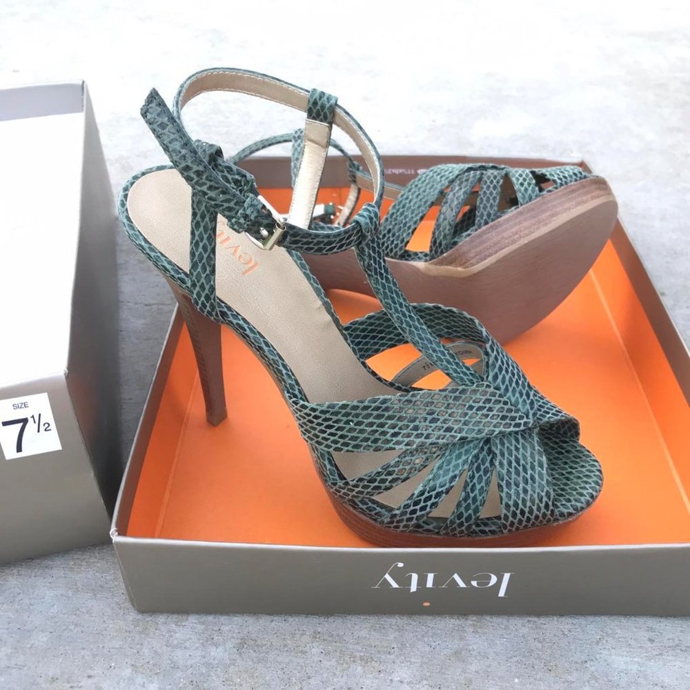 T-strap heels